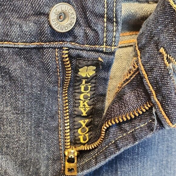 Lucky Brand Dungarees Bootcut Denim Jeans Women's Size 31 Cotton Spandex - Picture 11 of 13